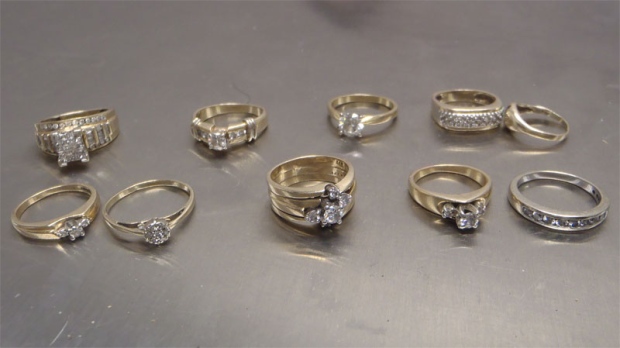 Police seek owners of stolen engagement rings