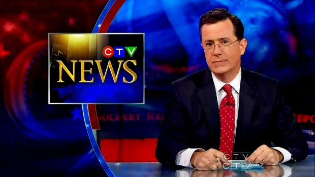 Stephen Colbert skewers CTV News segment