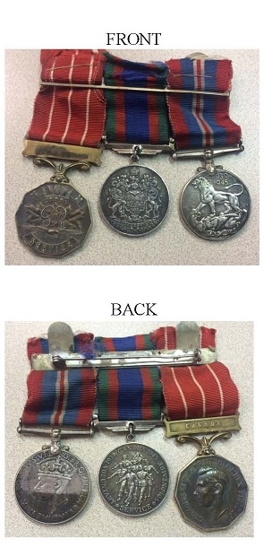 War medals found in Agassiz