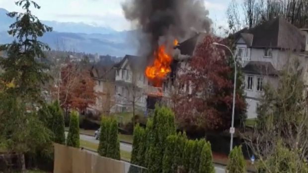 Fire in Abbotsford