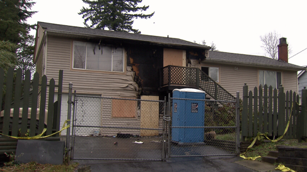 Family displaced by Surrey fire finds home ransacked by thieves - CTV News