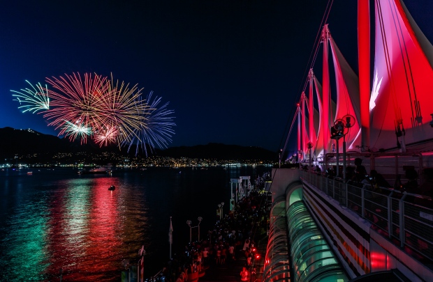 Canada 150 events/Canada Place fireworks.jpg