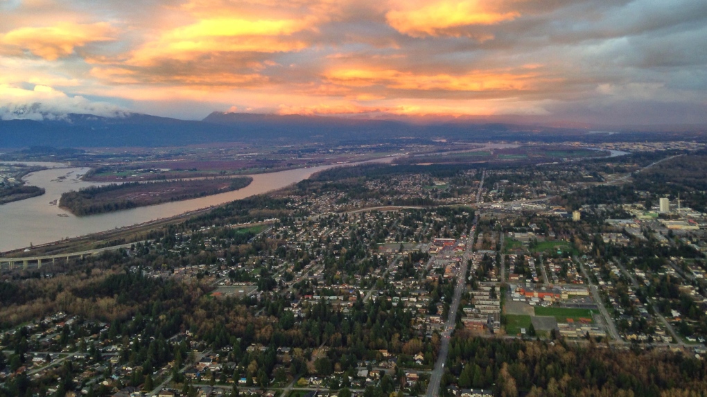 North Surrey and the Fraser River are seen in this file photo.
