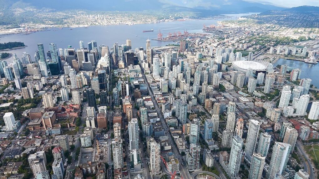 Photo by CTV Vancouver's Pete Cline in Chopper 9 on Monday, June 4, 2018. 