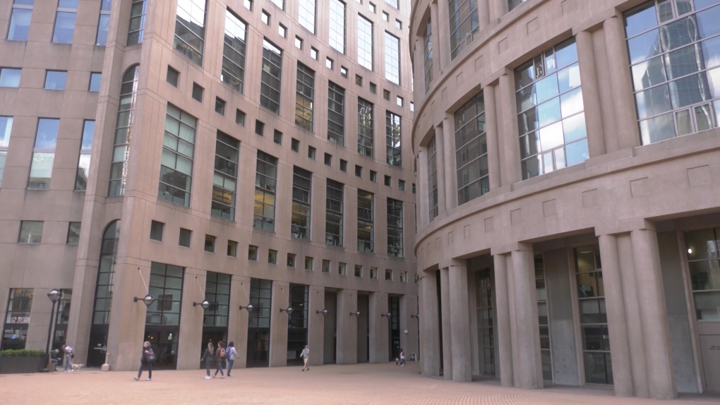 Vancouver Public Library's central branch is seen in this file photo.