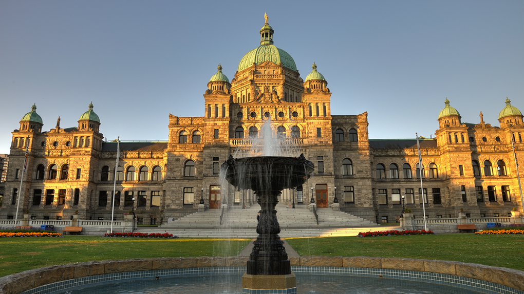 The B.C. Legislature is seen in Victoria in an undated photo from Shutterstock.com