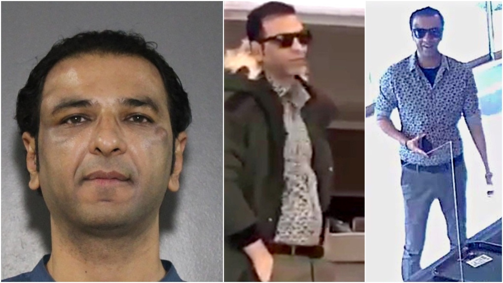 Kashif Ramzan is shown in images provided by Surrey RCMP. 