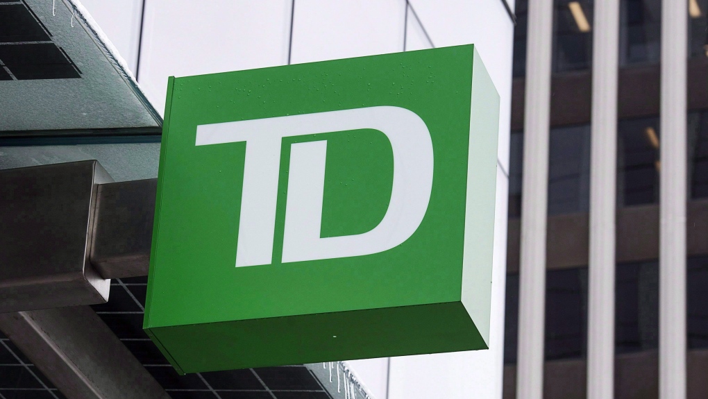 A TD Bank branch is seen in Halifax. (Photo: THE CANADIAN PRESS/Andrew Vaughan)