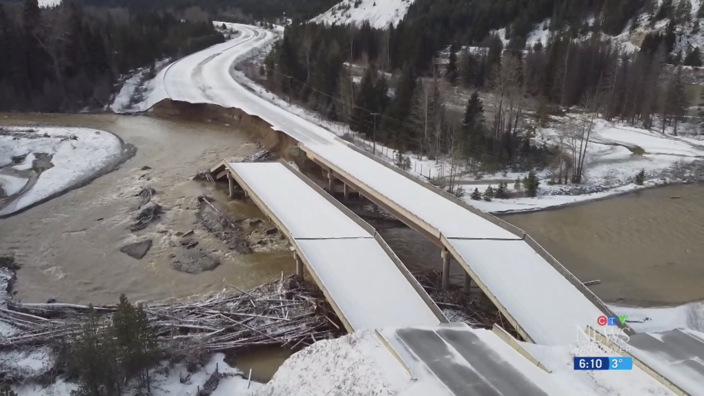 Catastrophic damage to B.C. highways