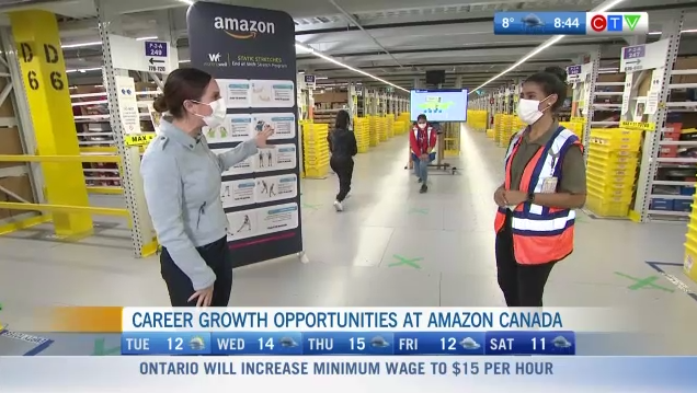 Amazon Canada Commits To Hiring 15 000 Full Time and Part Time