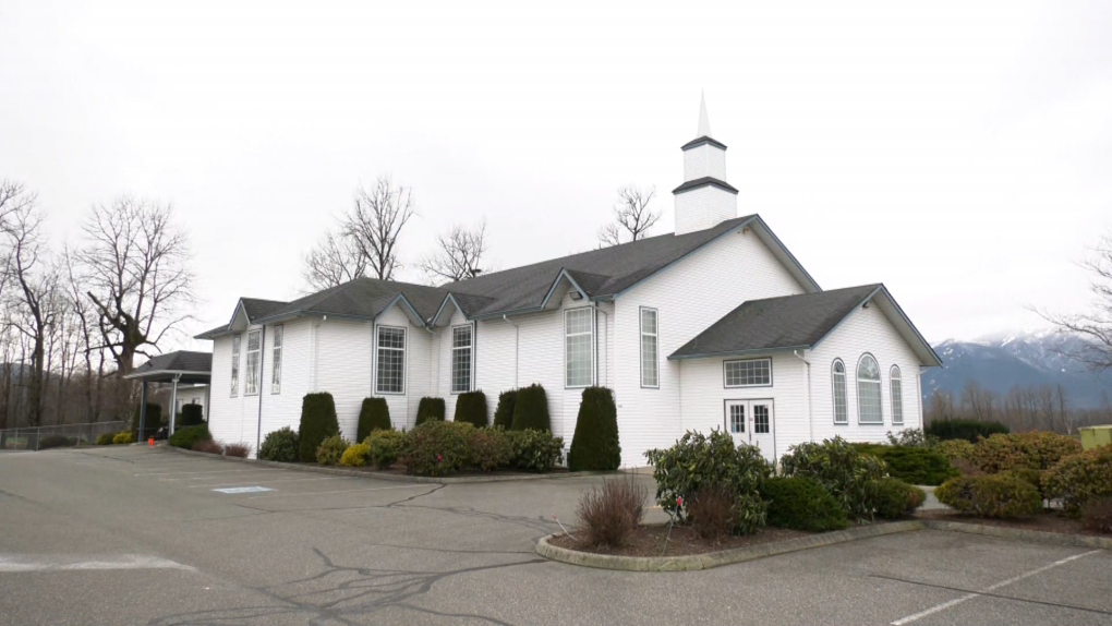 The Free Reformed Church in Chilliwack is pictured. 