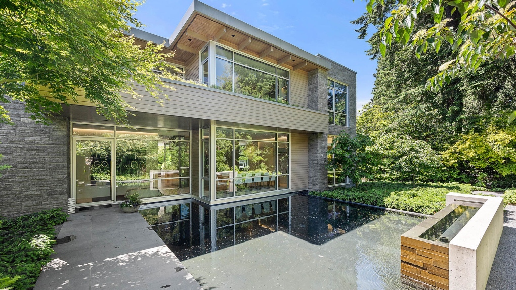 Listed at $21,980,000, this six-bedroom, eight-bathroom home on West 45th Avenue in Vancouver was the most expensive on Southeby's website on Wednesday, July 14, 2021. 