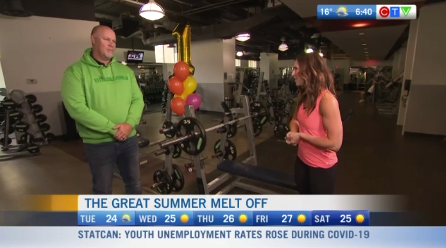 The Great Summer Melt Off at Fitness World CTV News