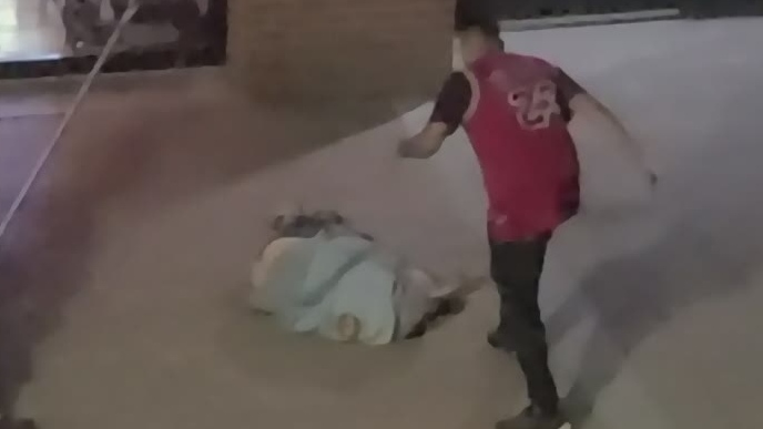 Video Released After Attack On Homeless Man