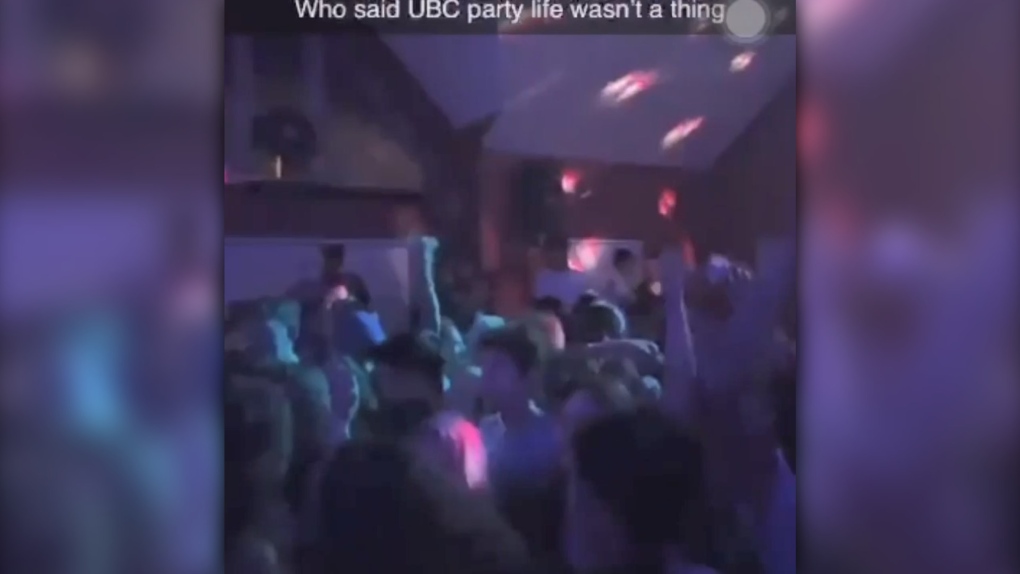 The vice-president of the students portfolio at a B.C. university is speaking out after a wild frat party involving hundreds of students last weekend racked up $5,000 in COVID-19 related fines.