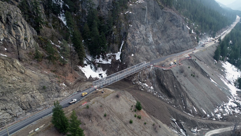 B.C. road report Section of Highway 1 reopens to all vehicle