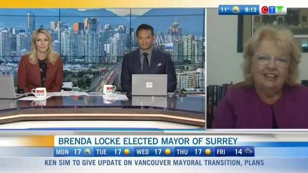 Brenda Locke Elected Mayor of Surrey