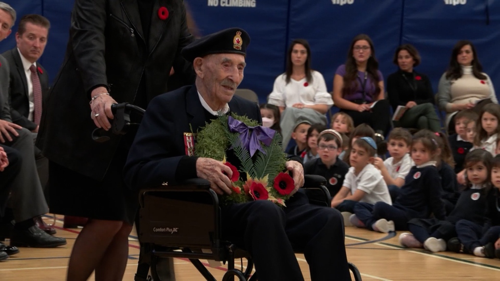 Reuben Sinclair Canada-s-oldest-veteran-honoured-1-6148722-1668134780753