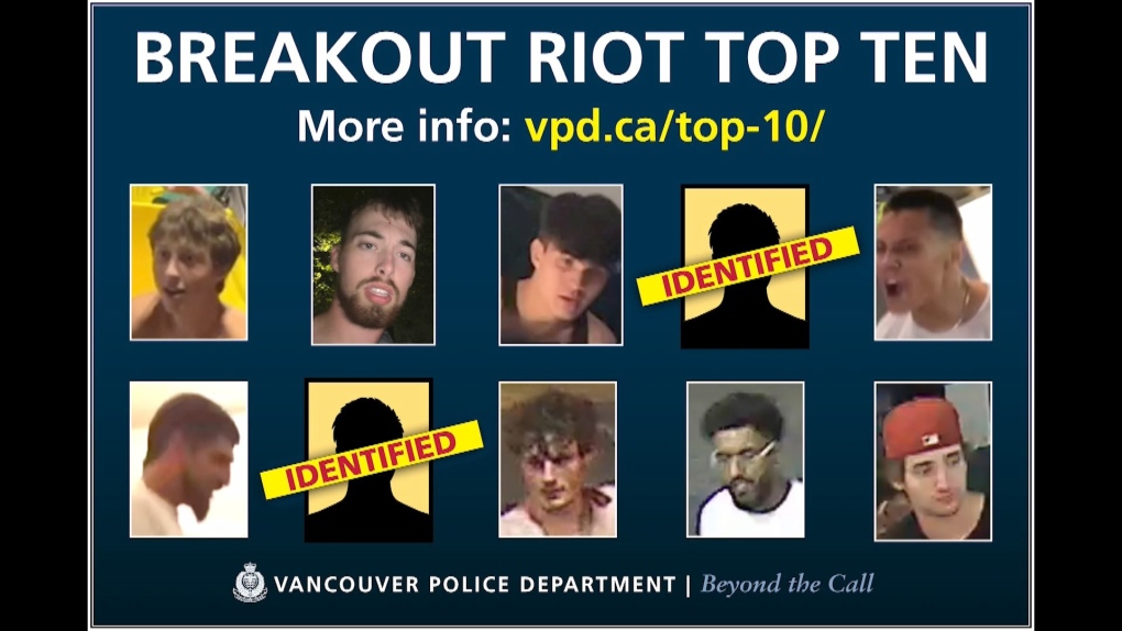 Riot at Lil Baby show: Vancouver police ID 2 of 10 suspects | CTV News