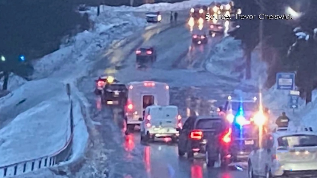 Storm Leaves Messes Along B.C. Highways