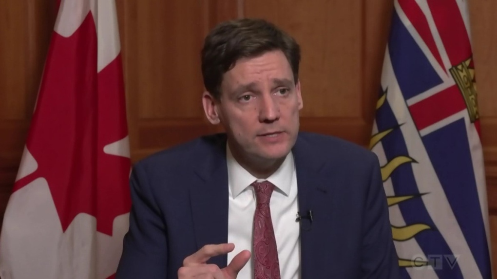 B.C. Premier David Eby is pictured in this file photo. (CTV News)
