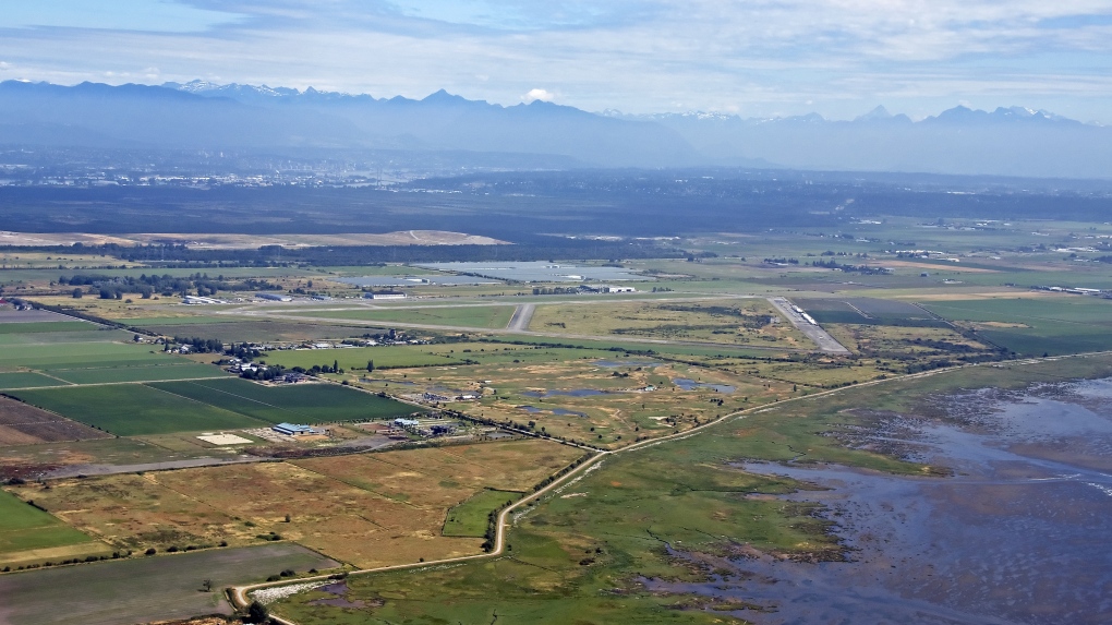 Boundary Bay Airport in B.C. is seen in this undated image. (Shutterstock)
