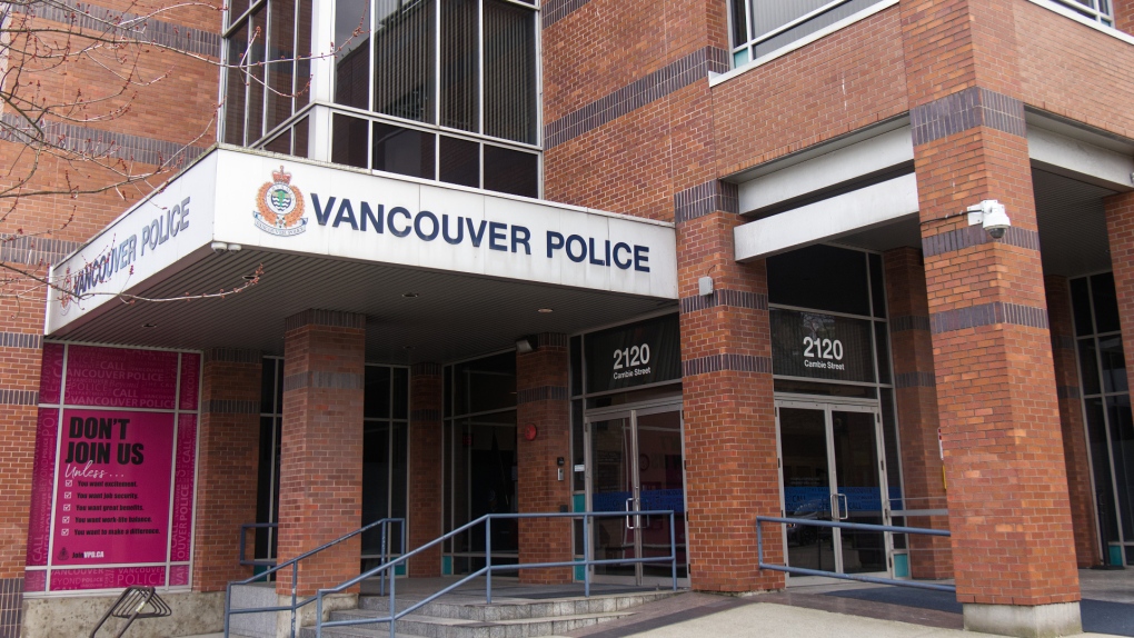 The Vancouver Police Department's headquarters on Cambie Street are seen in a Shutterstock image. 