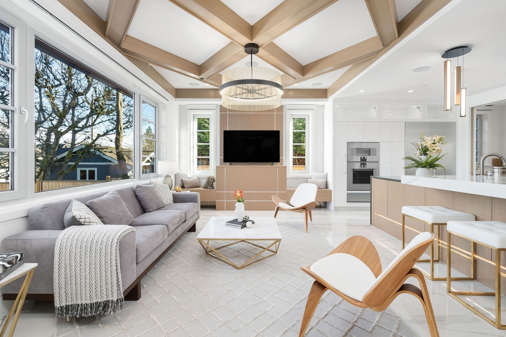A photo shows the interior of a Vancouver home on West 12th Avenue listed at $7.5 million. (faithwilson | Christie's International Real Estate)