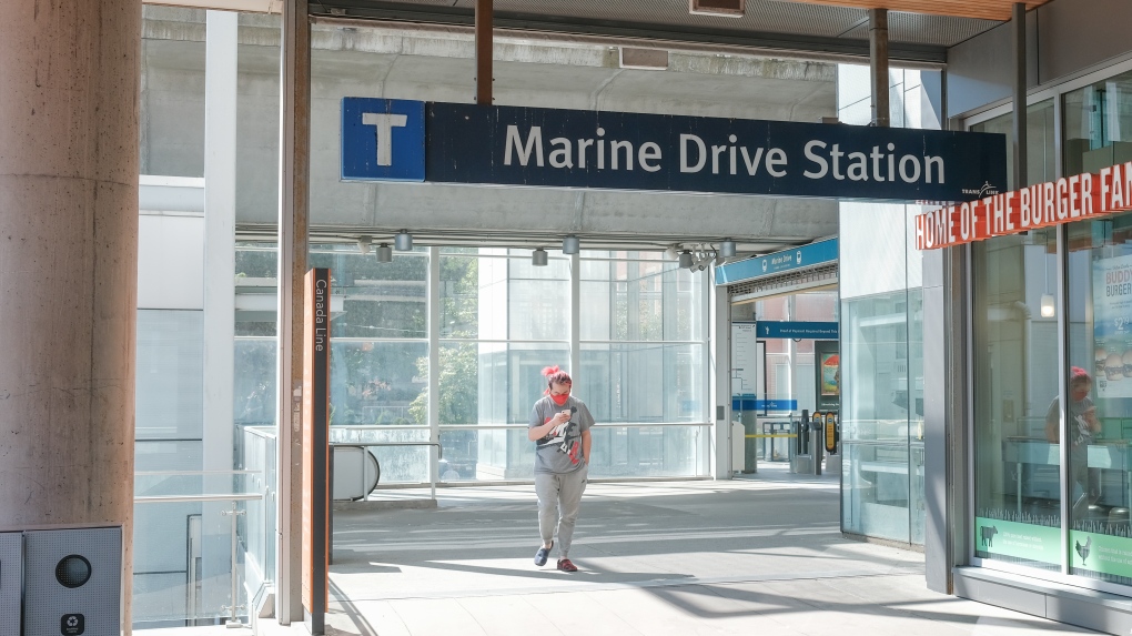 Marine Drive Station is seen in this undated image. (Shutterstock)