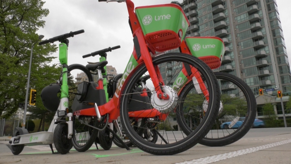 Richmond has welcomed an e-scooter sharing service from a company called Lime. (CTV)
