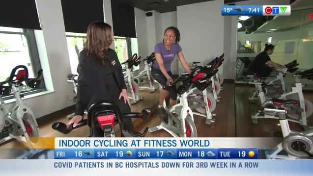 Indoor Cycling at Fitness World