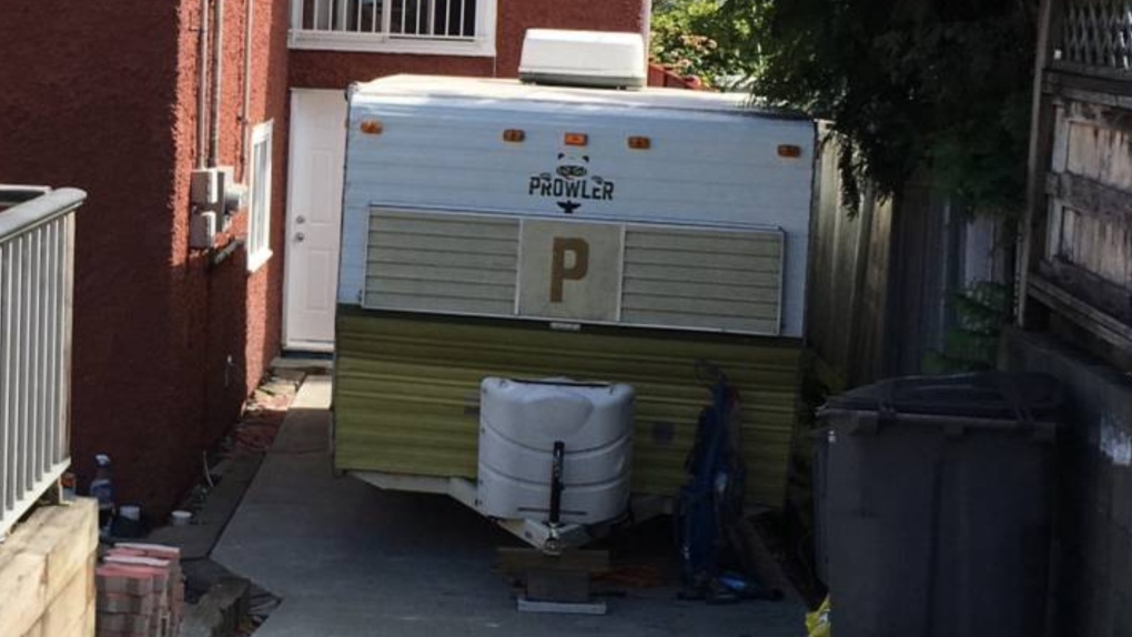 Craigslist ad offers parked travel trailer for $650/month | CTV News