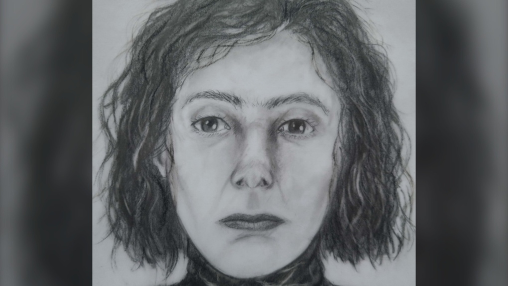 Police in Richmond have released a composite sketch in hopes of identifying a woman found dead in the city two months ago. (Richmond RCMP)