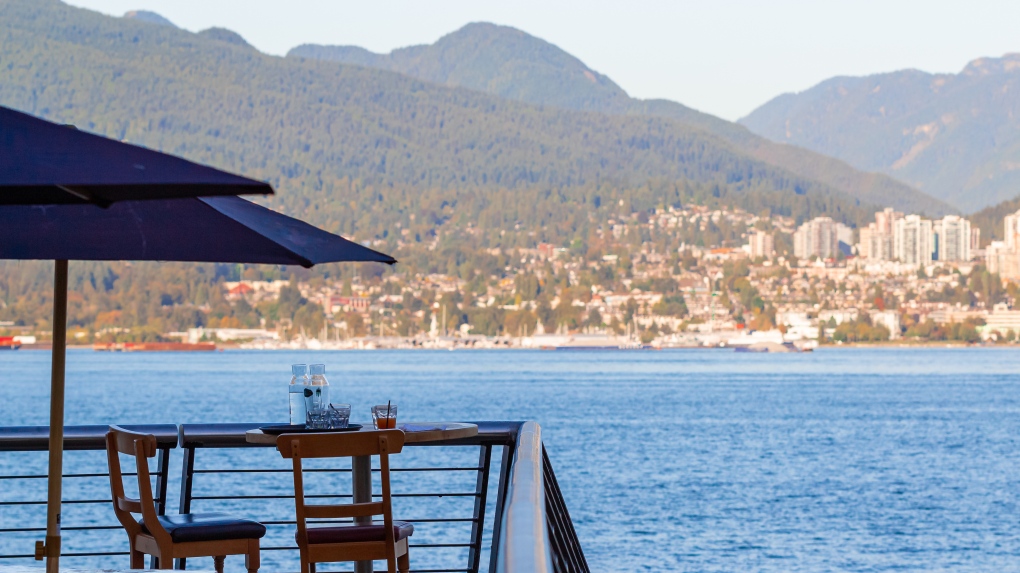 A Vancouver restaurant patio is seen in this undated image. (Shutterstock)