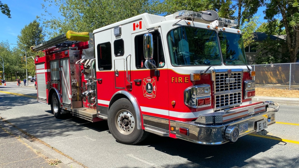 Crews Respond To House Fire In Surrey | CTV News