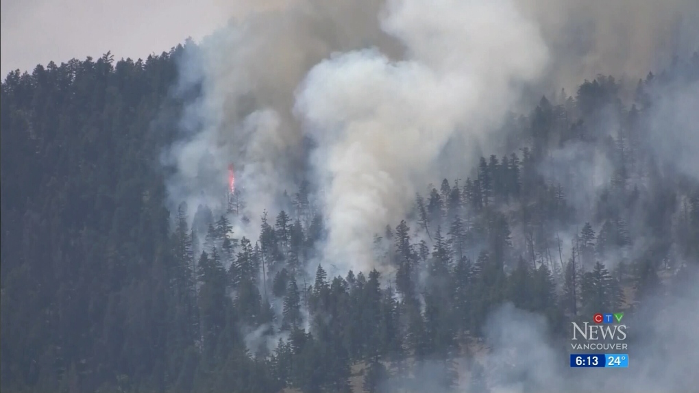 Progress made in Keremeos wildfire