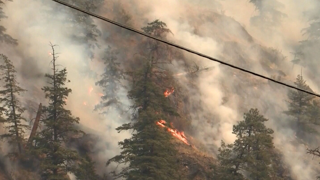 Keremeos Creek wildfire still spreading