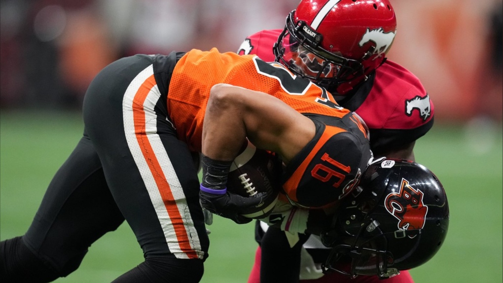 Stampeders lean on defence to tame listless B.C. Lions 25-11 in