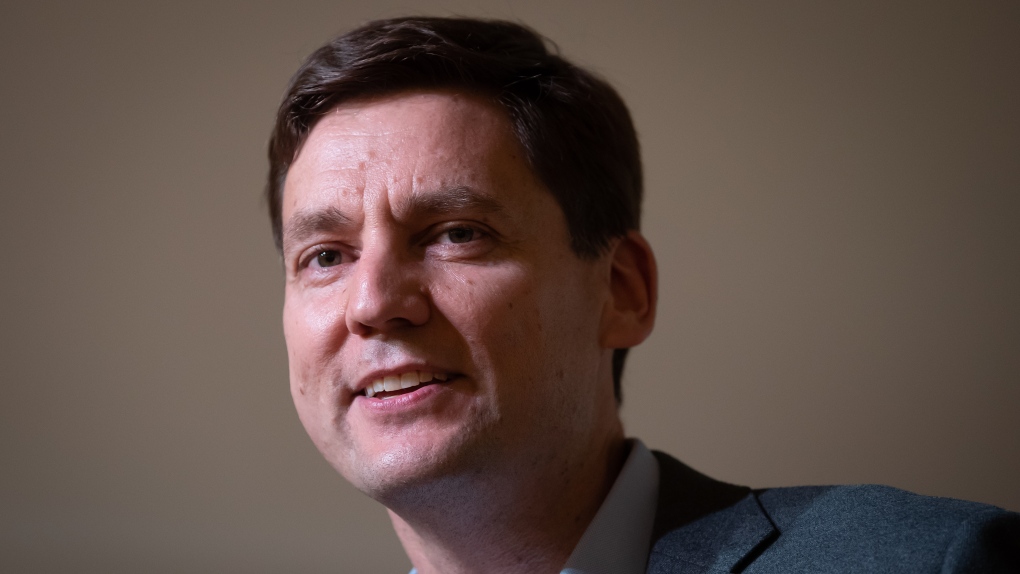 B.C. Attorney General and Minister Responsible for Housing David Eby announces will seek the leadership of the B.C. NDP party, in Vancouver, on Tuesday, July 19, 2022. THE CANADIAN PRESS/Darryl Dyck