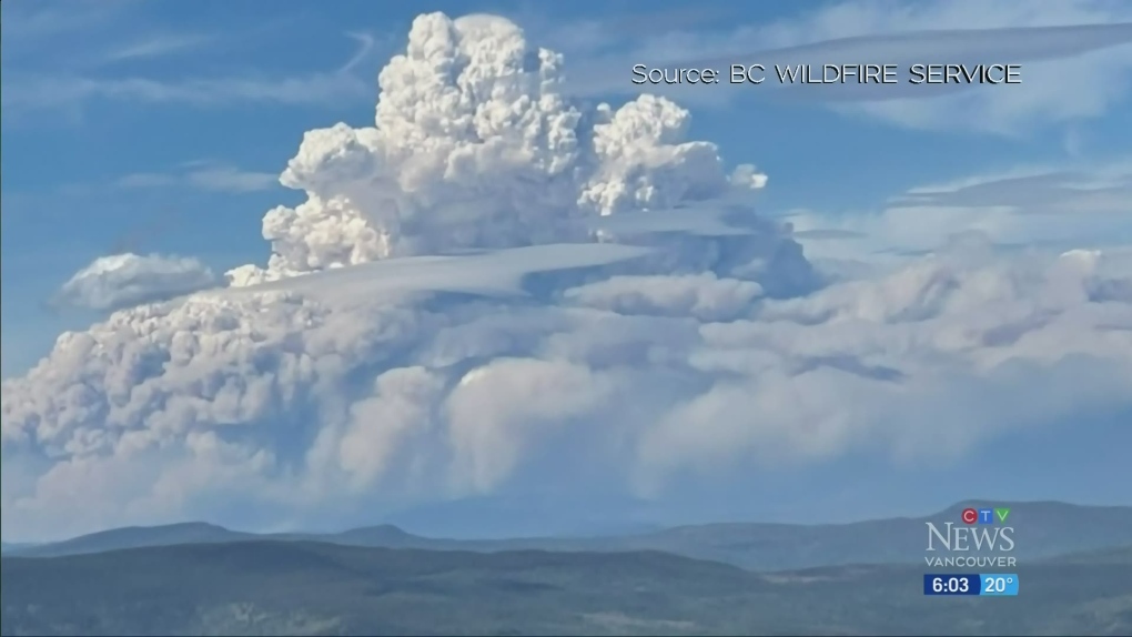 Several B.C. Wildfires Burning Out Of Control