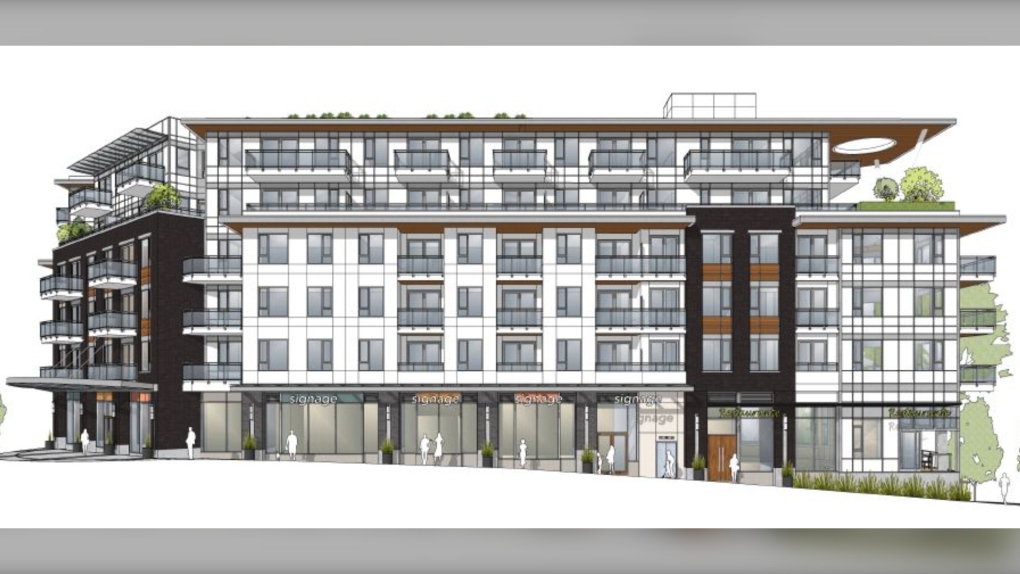 BHA Architecture Inc. has submitted plans for a six-storey, mixed-use building on the northeast corner of the intersection of Fir Street and West 2nd Avenue. (shapeyourcity.ca)