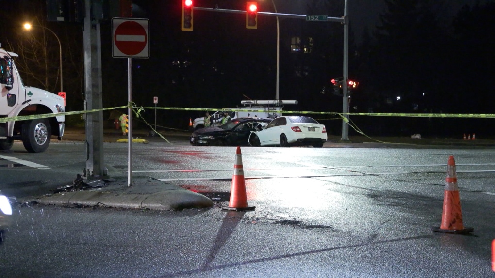 1 Dead In Surrey Collision