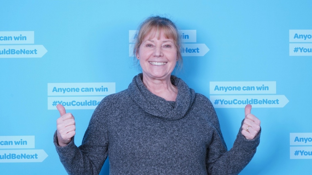 This photo provided by the BC Lottery Corporation shows a woman who recently won $125,000. 