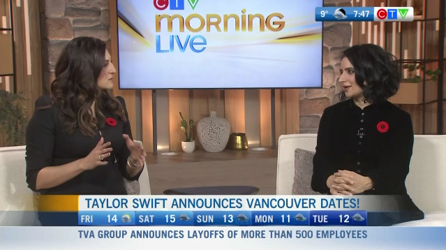 Taylor Swift Announces Vancouver Dates!