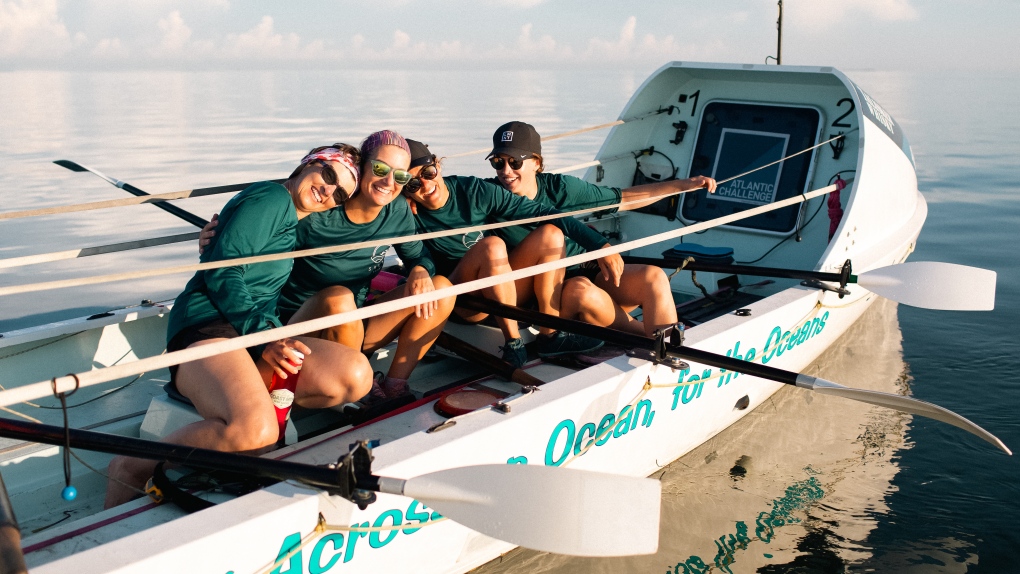 Crew of marine scientists to row across the Atlantic for ocean