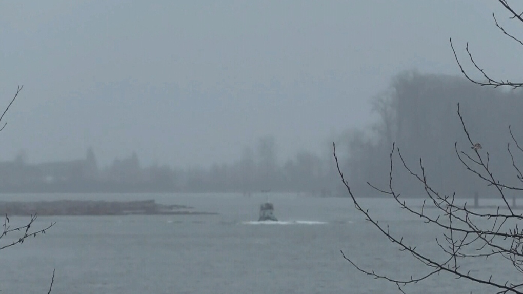 Rainfall, storm warnings in southern B.C. 