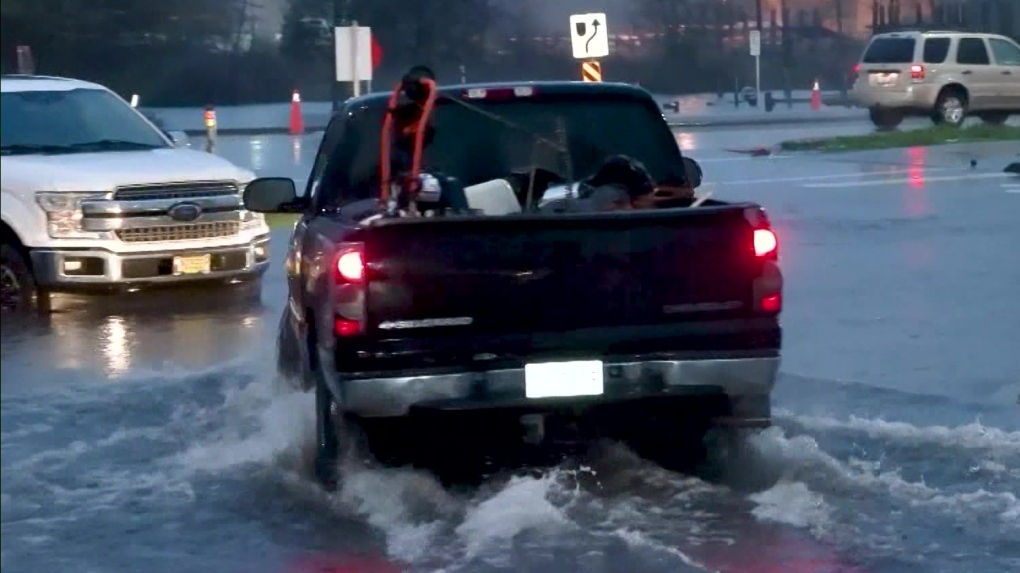 Storm Drenches B.C.'s South Coast