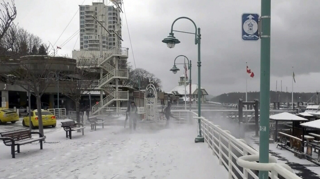 Prepping for snow on B.C.