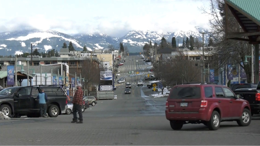 Downtown Port Alberni is shown in this undated file photo. (CTV News)