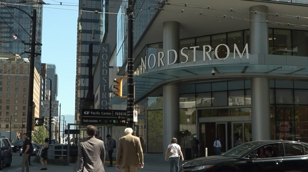 More than 50 teenagers stormed a Nordstrom department store in
